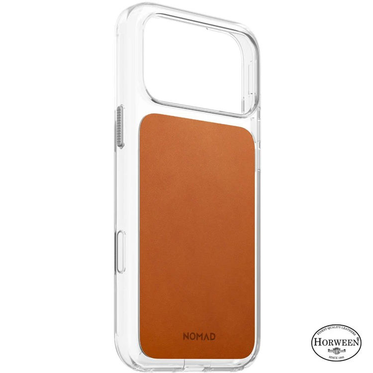 Picture of Nomad Clear Leather  iPhone 18 Pro Max Saddle_NM017736858