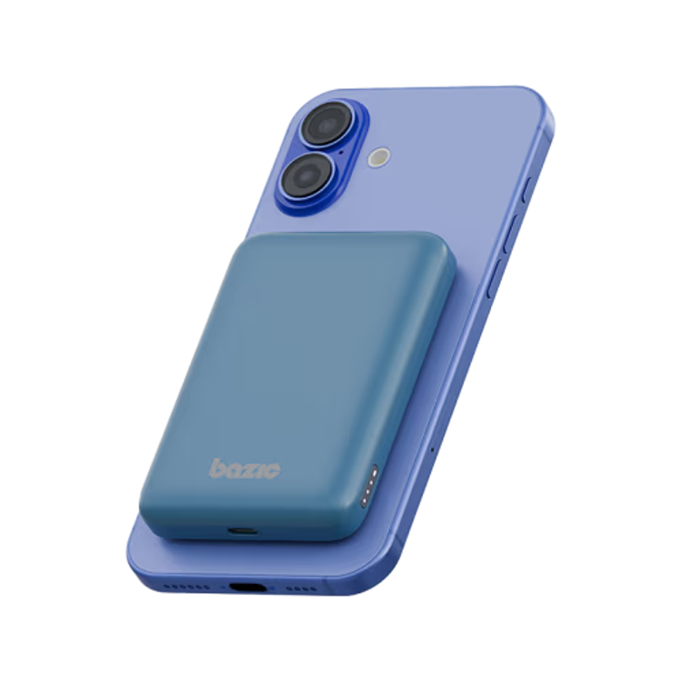Picture of Energea Power Bank Bazic Gopower Snap Watch Charger 5000mAh Blue