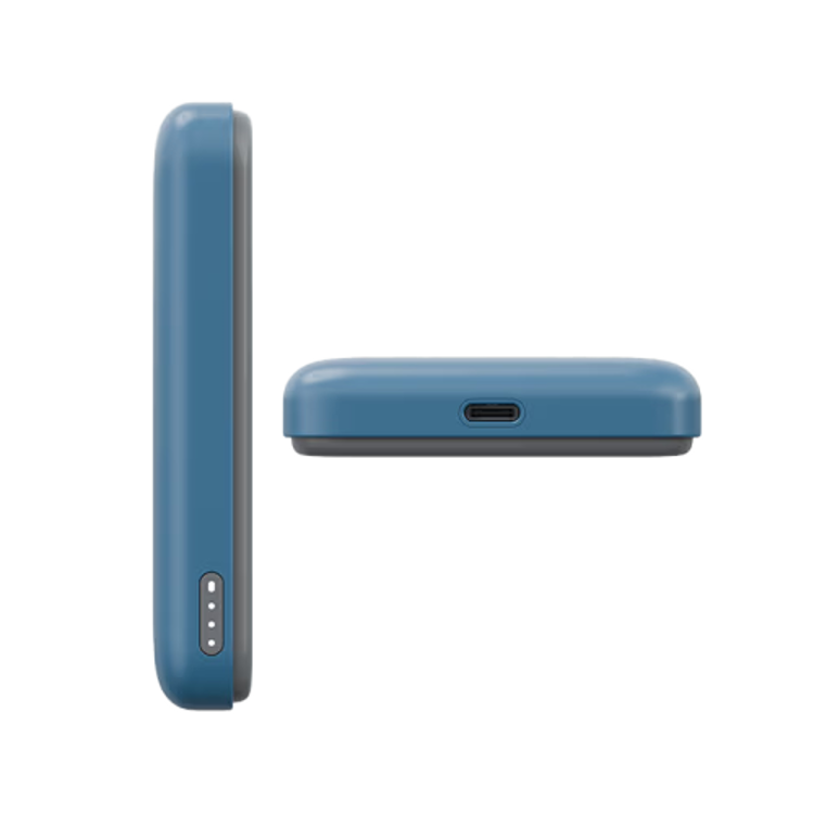 Picture of Energea Power Bank Bazic Gopower Snap Watch Charger 5000mAh Blue