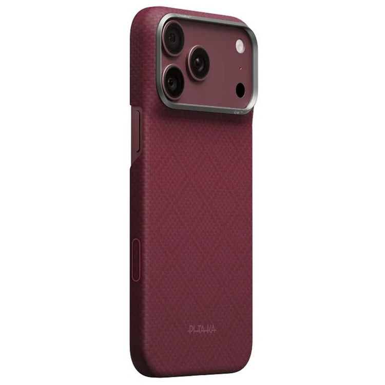 Picture of Pitaka Burgundy (Argyle)-03 
Edge Case For iPhone 18 Pro