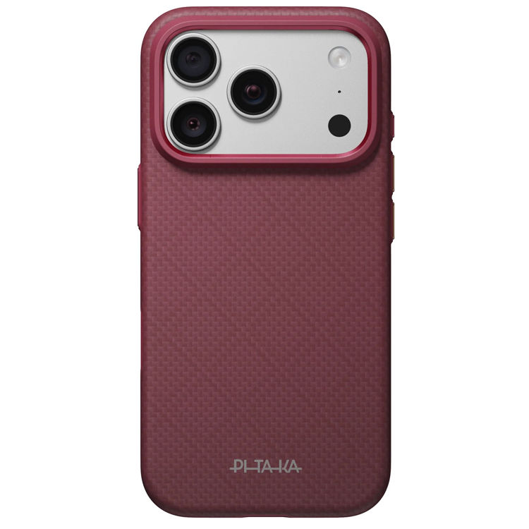 Picture of Pitaka Burgundy (Argyle)-03 
Summa Case For iPhone 18 Pro Max