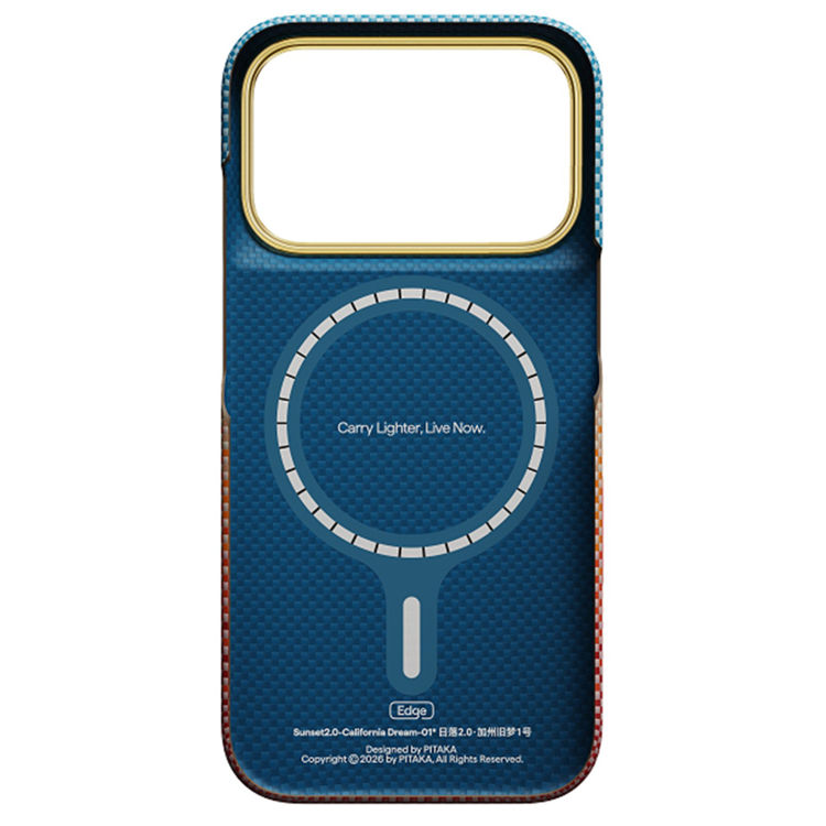 Picture of Pitaka Sunset California Dream Edge Case For iPhone 18 Pro
