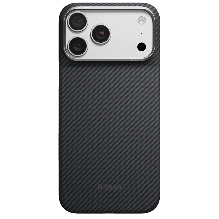 Picture of Pitaka Classic-Black Grey(Twill) Edge Case for iPhone 18 Pro