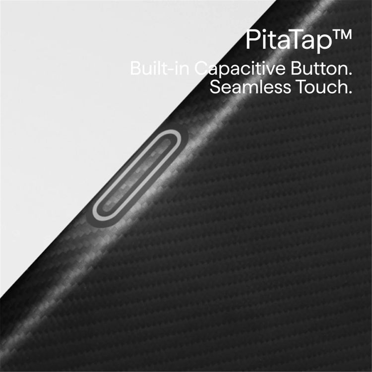 Picture of Pitaka Classic-Black Grey(Twill) Edge Case for iPhone 18 Pro