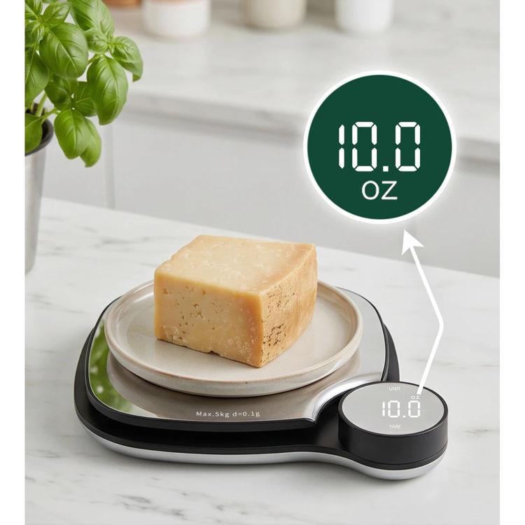 Picture of Green Lion DIGITAL KITCHEN SCALE  - Silver