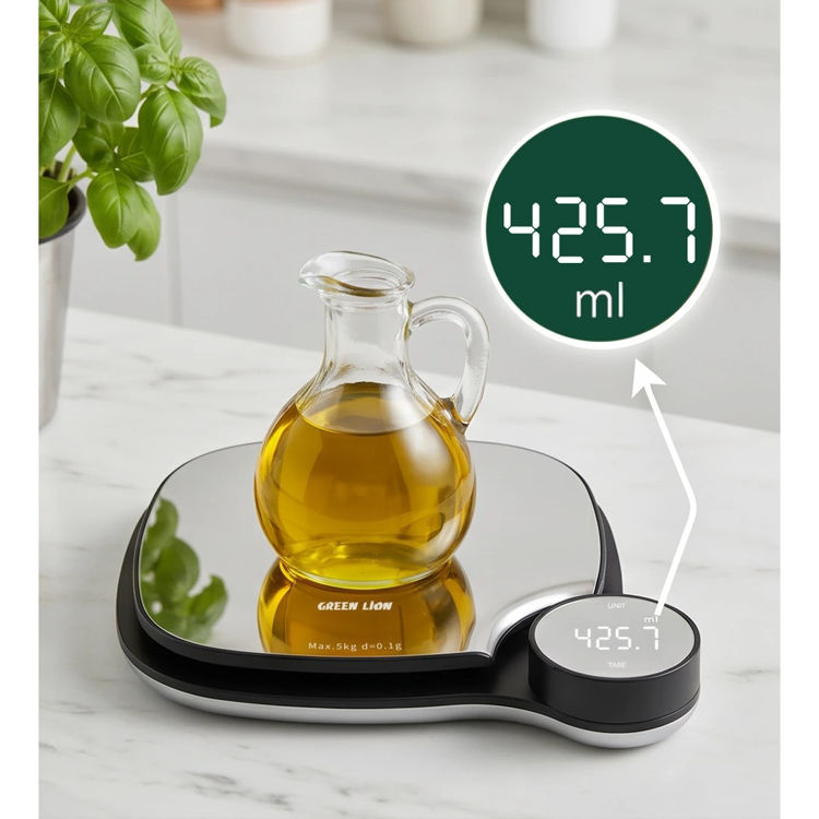 Picture of Green Lion DIGITAL KITCHEN SCALE  - Silver
