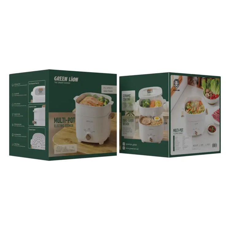 Picture of Green Lion Multi-Pot Electric Cooker 2.5L 1000W - White