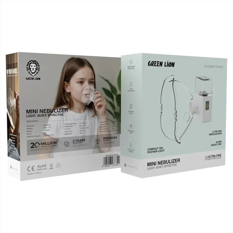 Picture of Green Lion Mini Nebulizer - White