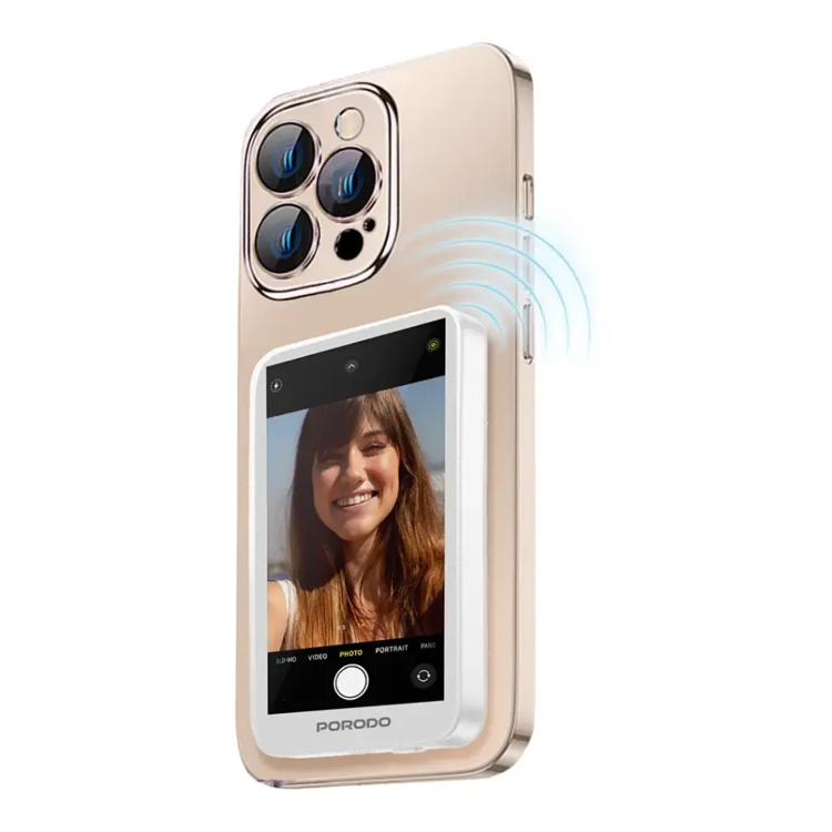 Picture of Porodo 1.85W Mobile Magnetic Wireless Screen Splitter - Grey