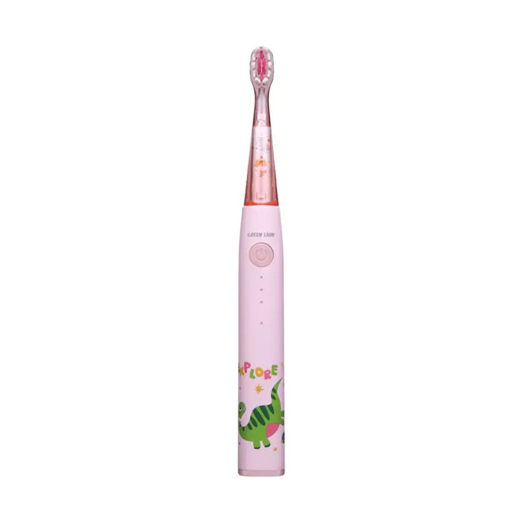 Picture of Green Lion Kids Electric Toothbrush - Pink