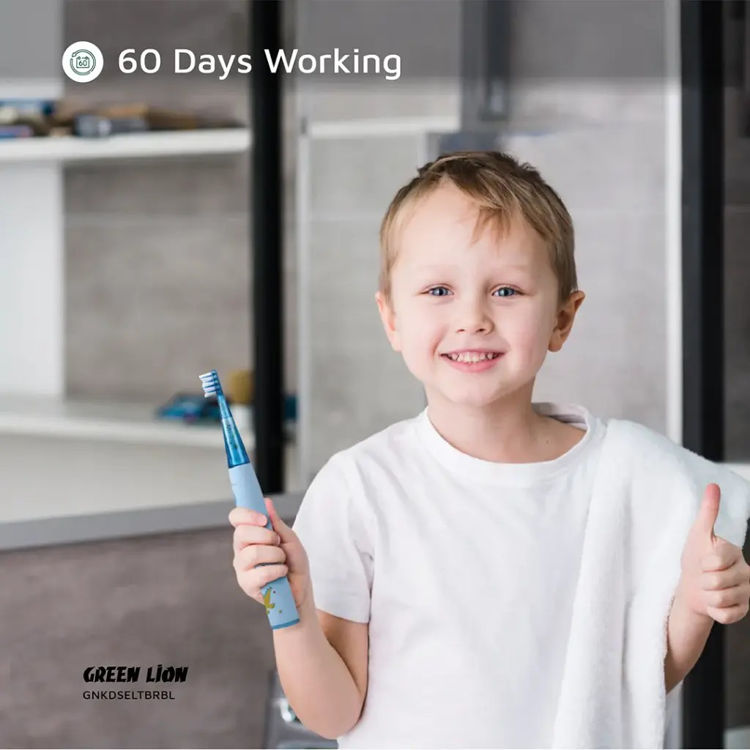 Picture of Green Lion Kids Electric Toothbrush - Pink