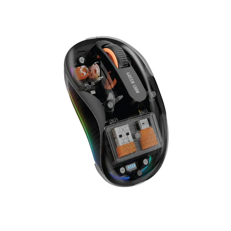 Picture of Green Lion Wireless Turtle Mouse 2400DP - Black