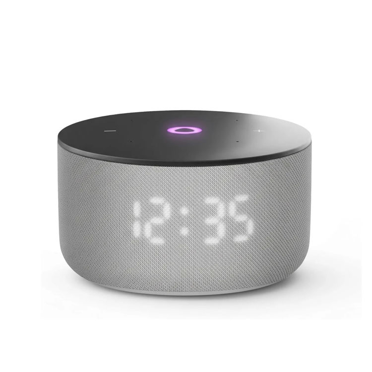 Picture of Yasmina Mini AI Smart Speaker | Arabic & English Voice Assistant – Dark Grey