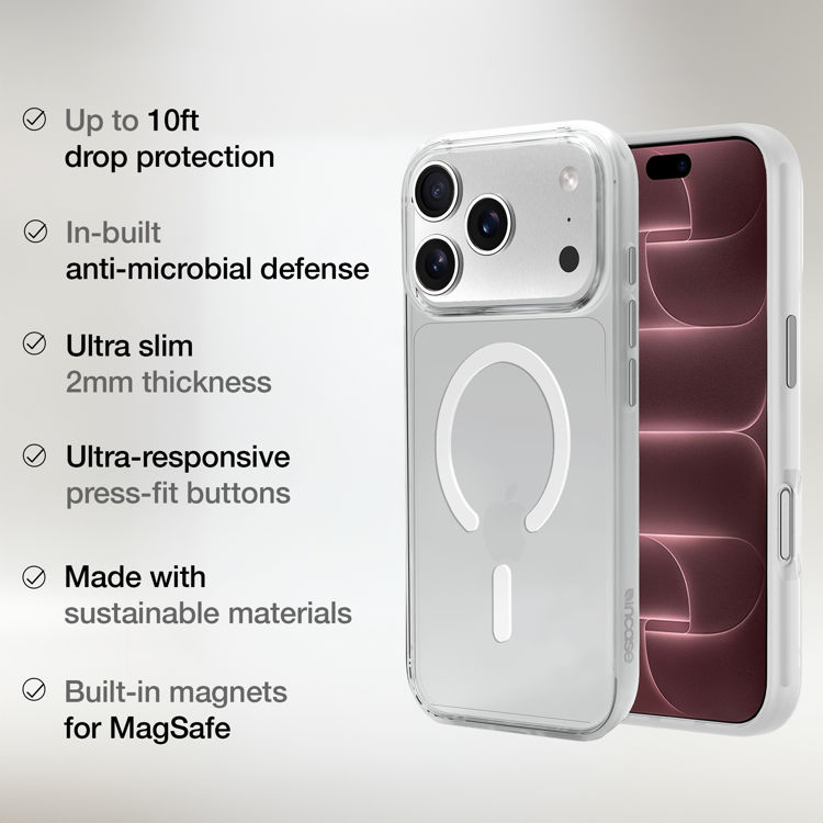 Picture of Incase Slim Case for MagSafe for 18 Pro  - Clear