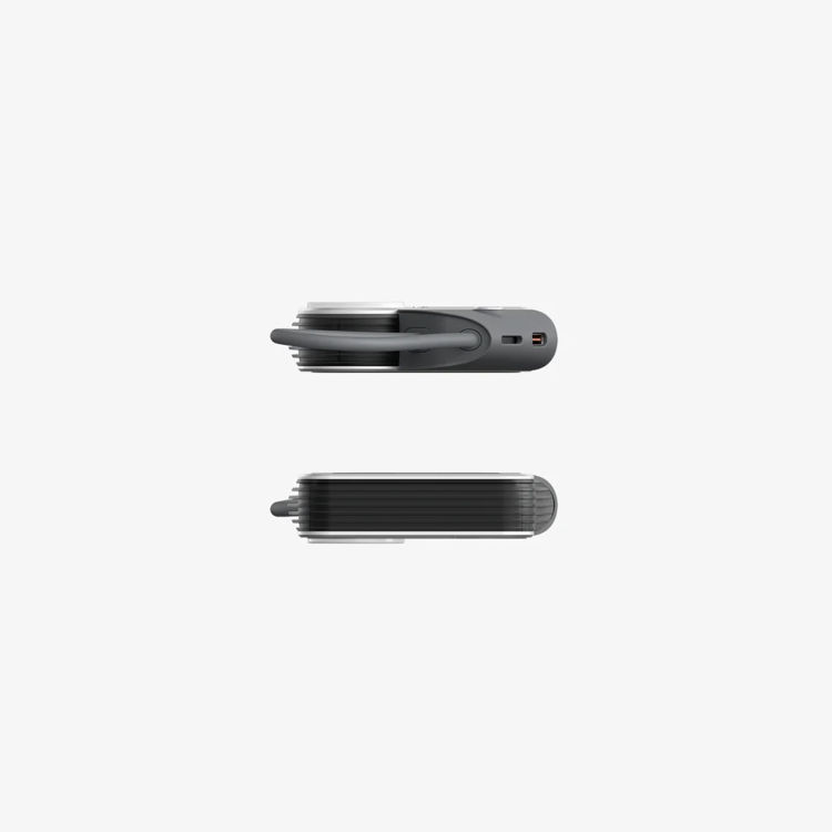 Picture of AULUMU M10 Power Bank 10000mAh 35W Fast Charging 3-in-1 Wireless Charger for iPhone Apple Watch AirPods - Silver