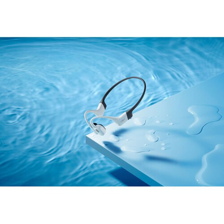 Picture of Shokz OpenSwim Pro Wireless Bluetooth Headphones - White