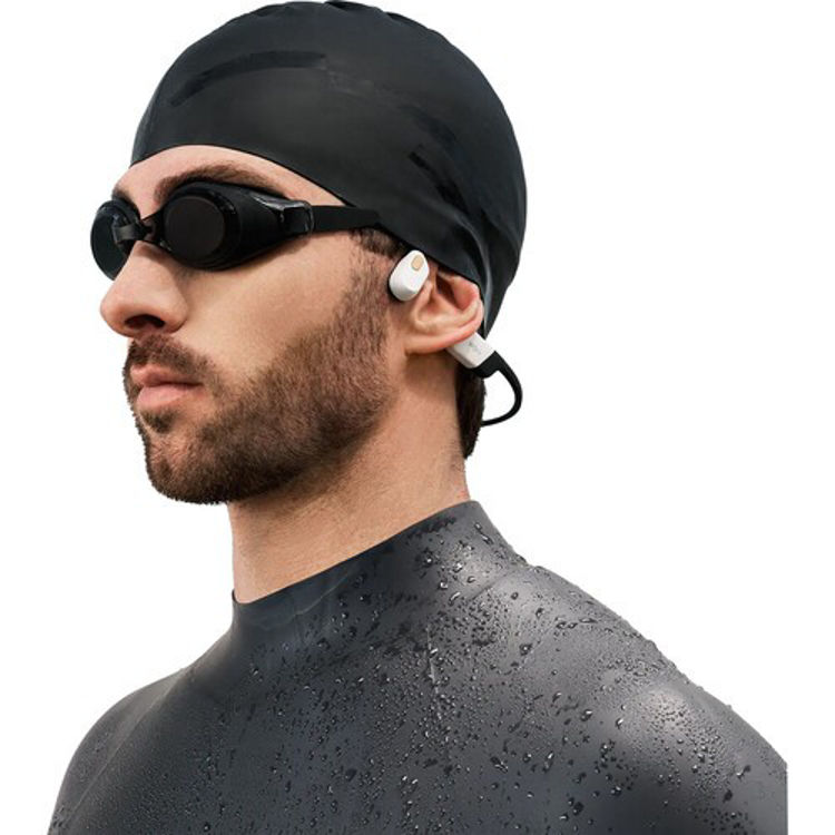 Picture of Shokz OpenSwim Pro Wireless Bluetooth Headphones - White
