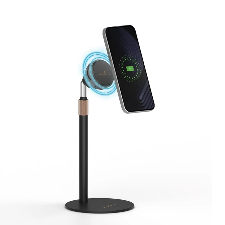 Picture of Smartix AirDuo Qi2 25W Car + Desktop Wireless Charging Holder