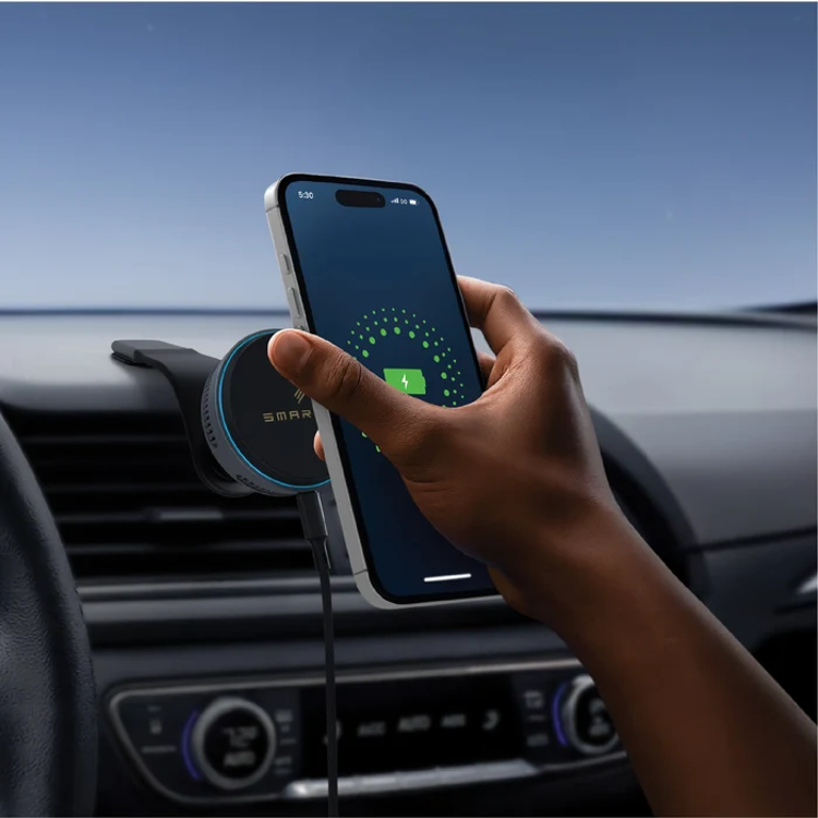Picture of Smartix AirDuo Qi2 25W Car + Desktop Wireless Charging Holder