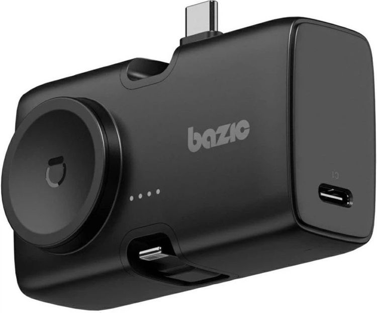 Picture of Bazic 3in1 Koda 5000mAh PD20W PowerBank USB-C/Lightning black