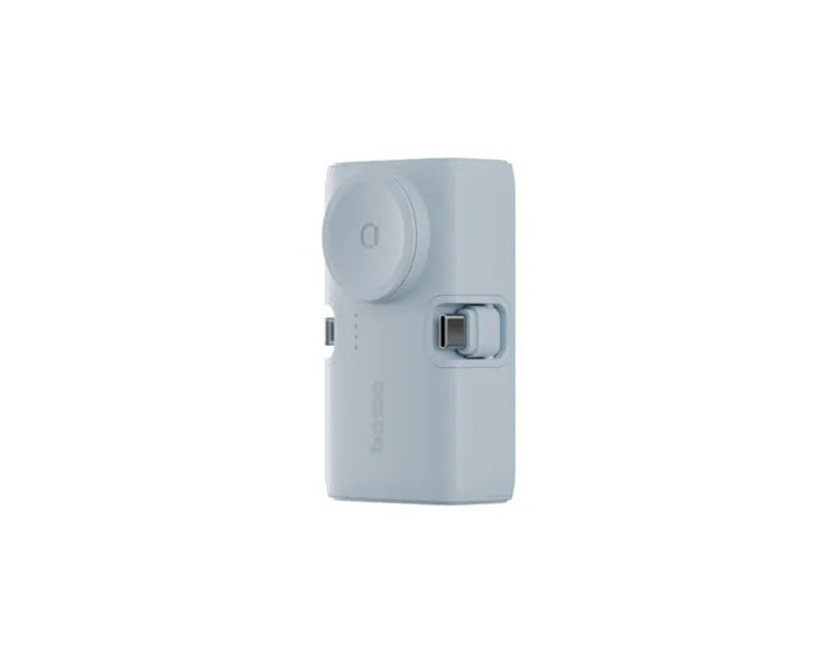 Picture of Bazic Gopower Koda, 3In1 5000Mah Foldable Usb-C / Lightning Pin Powerbank With Apple Watch Charger
