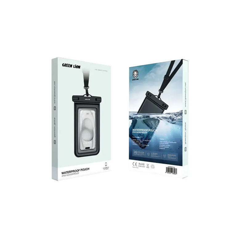 Picture of  Green Lion Waterproof Pouch For 7.2inch Phone - Clear 