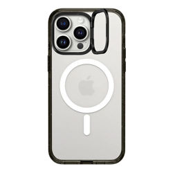 Picture of Casetify iPhone 15 Pro Impact Ring Stand Case with MagSafe - Clear Black