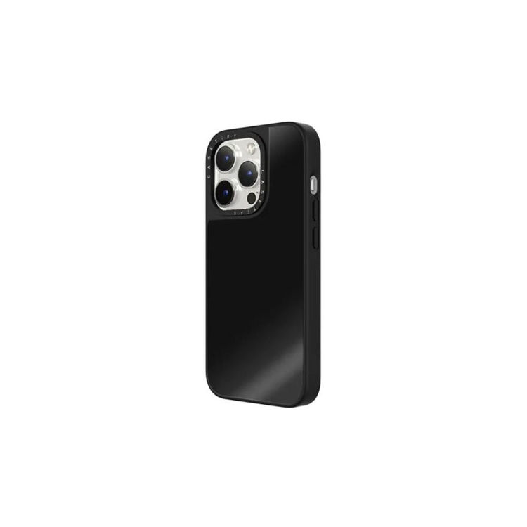 Picture of Casetify Magsafe Mirror Case for iPhone 15 Pro Max (Black w/ Black Bumper)
