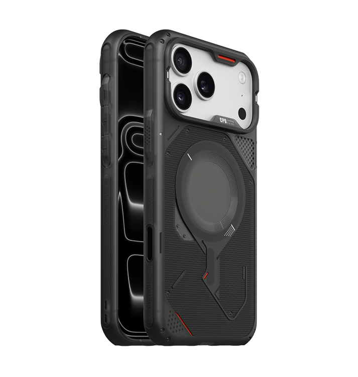Picture of ALUMU Rugged Apple iPhone 18 Pro Max Shockproof MagSafe Transparent Black