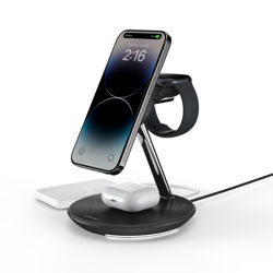 Picture of Mageasy PowerStation 5 in 1 Magnetic Wireless Charging Stand - Black