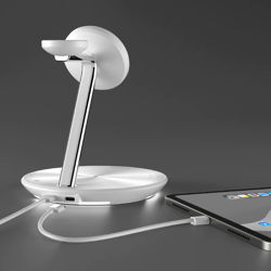 Picture of Mageasy PowerStation 5 in 1 Magnetic Wireless Charging Stand - White