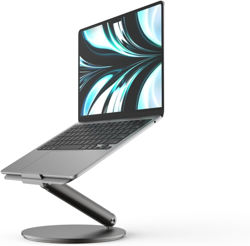 Picture of Powerology Rotatable Desktop Stand for Laptop - Dark Grey