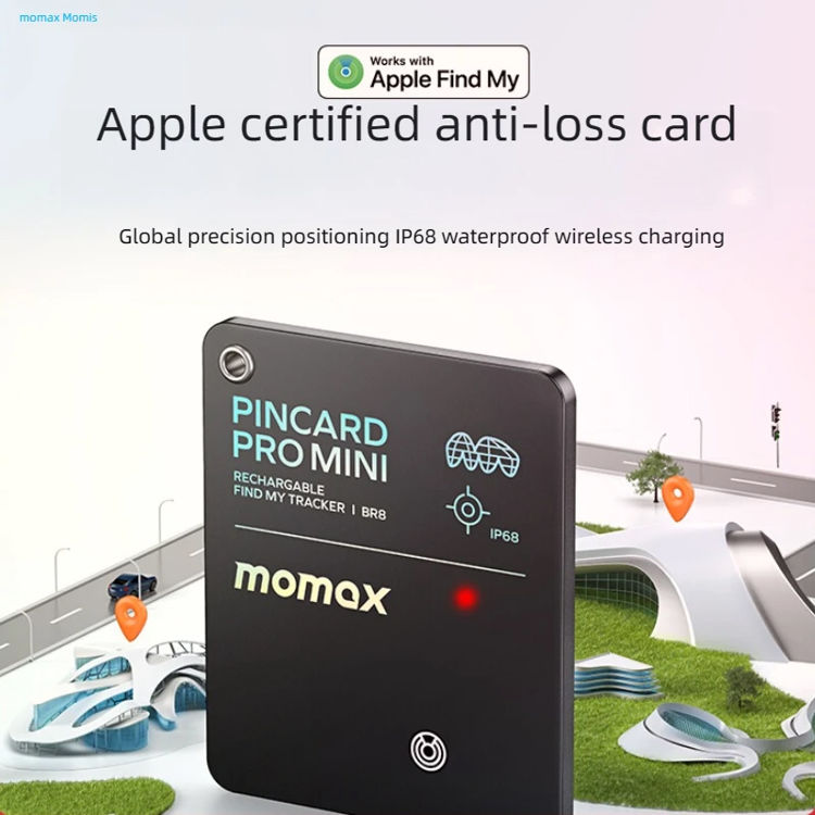 Picture of PinCard Pro Mini - Rechargeable Find My Tracker