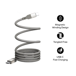 Picture of Mag.Link | Magnetic USB-C to USB-C Cable 100W (Up to 2m)