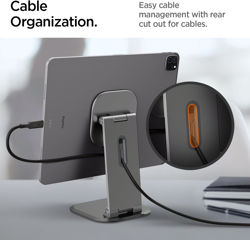 Picture of Spigen OneTap Easel Magnet Tablet Stand Space Gray