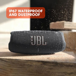 Picture of JBL Charge 5 Portable Waterproof Speaker - Black -JBLCHARGE5BLK