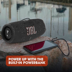 Picture of JBL Charge 5 Portable Waterproof Speaker - Black -JBLCHARGE5BLK