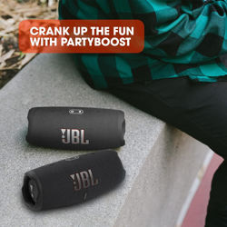 Picture of JBL Charge 5 Portable Waterproof Speaker - Black -JBLCHARGE5BLK