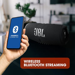 Picture of JBL Charge 5 Portable Waterproof Speaker - Black -JBLCHARGE5BLK