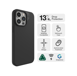 Picture of ZAGG Cases Manhattan Snap Apple iPhone 15 Pro - Black