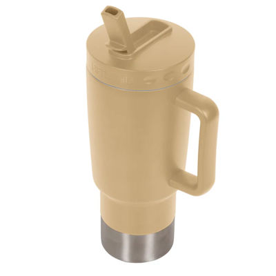 Picture of FIFTY FIFTY T30000001 30z MUG BLACK / STRAW LID