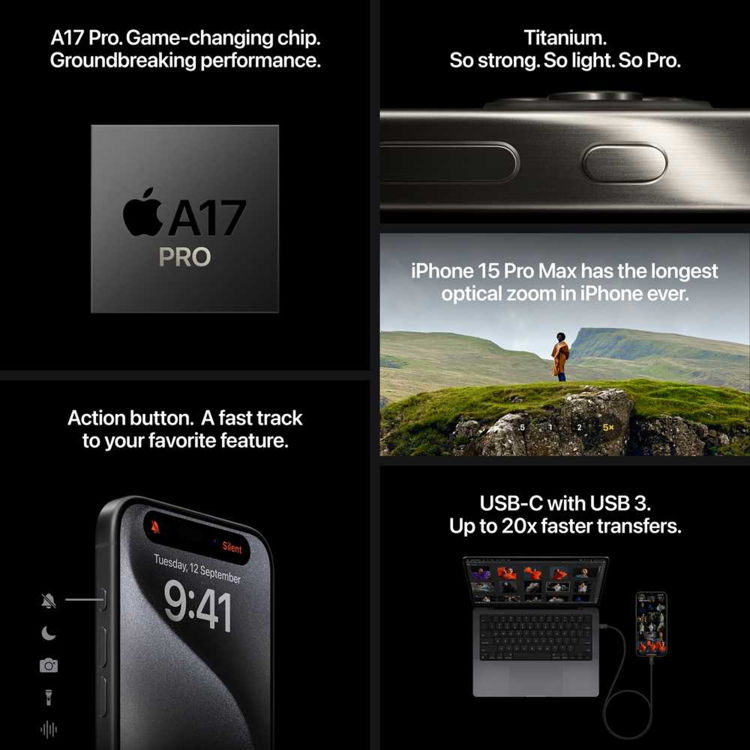 Picture of APPLE IPHONE 15 PRO MAX 256 GB 
