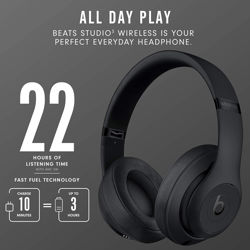 Picture of Beats Studio3 Wireless Noise Cancelling Over-Ear Headphones _Blue