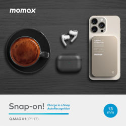 Picture of MOMAX Q.MAG X1 10000mAh GEN2 15W MAGSAFE WIRELESS POWER