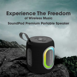 Picture of Smartix SoundPod Up Premium Portable Speaker Black