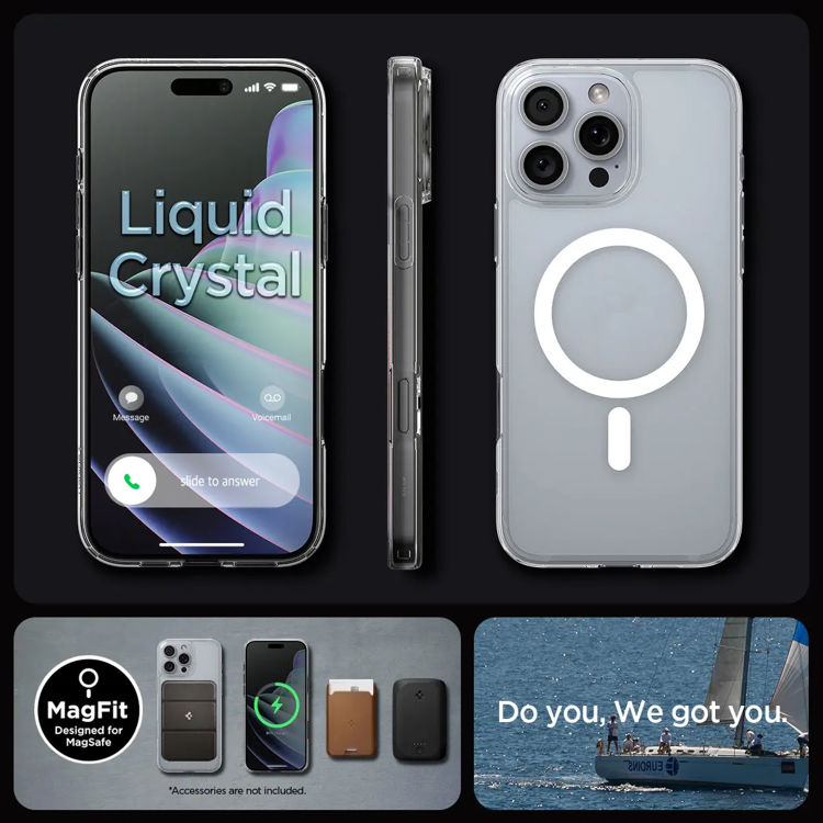 Picture of Spigen iPhone 16 Pro Case Liquid Crystal MagFit