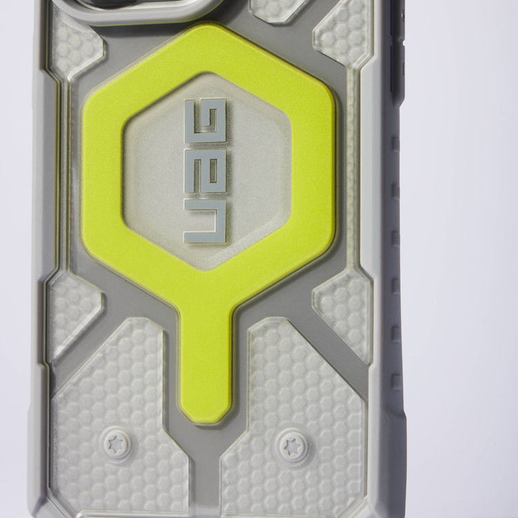 Picture of UAG IPhone16 Pro Pathfinder Clear Magsafe Active Neon