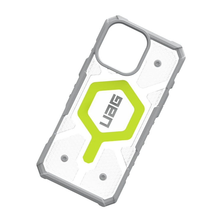 Picture of UAG IPhone16 ProMax Pathfind Clear Magsafe ActiveNeon