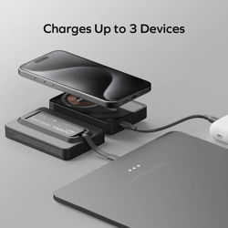 Picture of Momax 1-Power X Pro+ Magnetic Wireless Power Bank 10000mAh With Built-In USB-C Cable