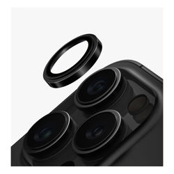 Picture of UNIQ OPTIX PRIME IPHONE 16 Pro / Pro Max CAMERA LENS PROTECTOR - GUNMETAL BLACK 